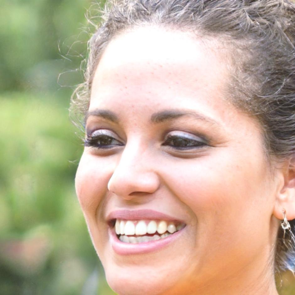 María González, participante del programa y directora financiera